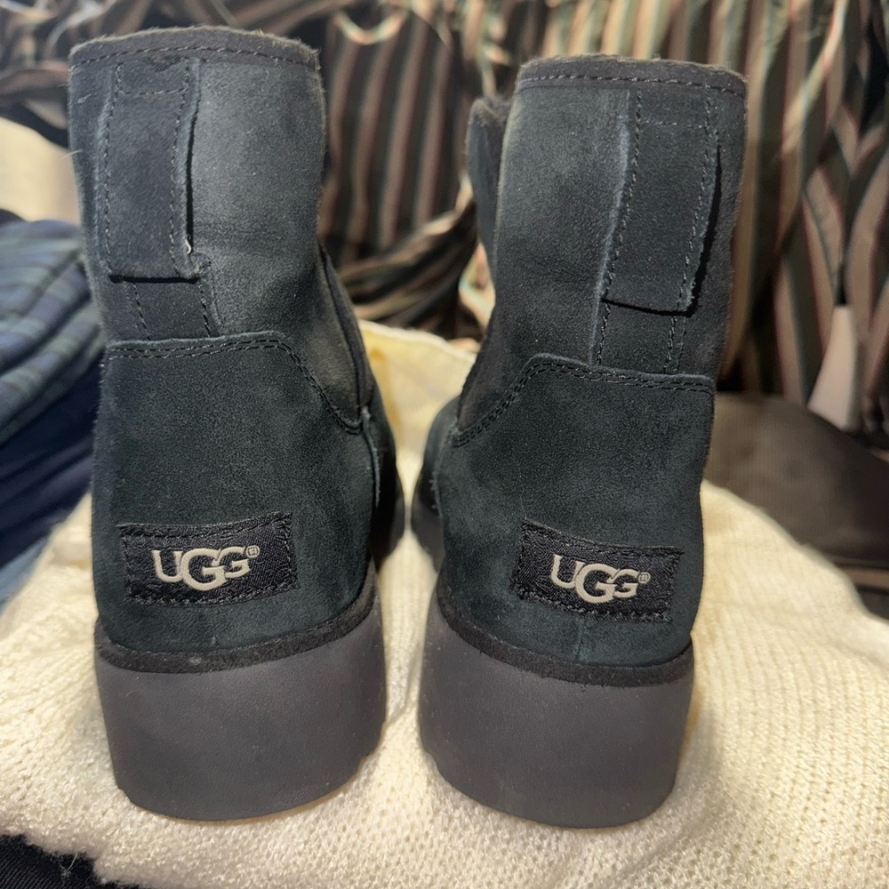 UGG Black Suede Boots